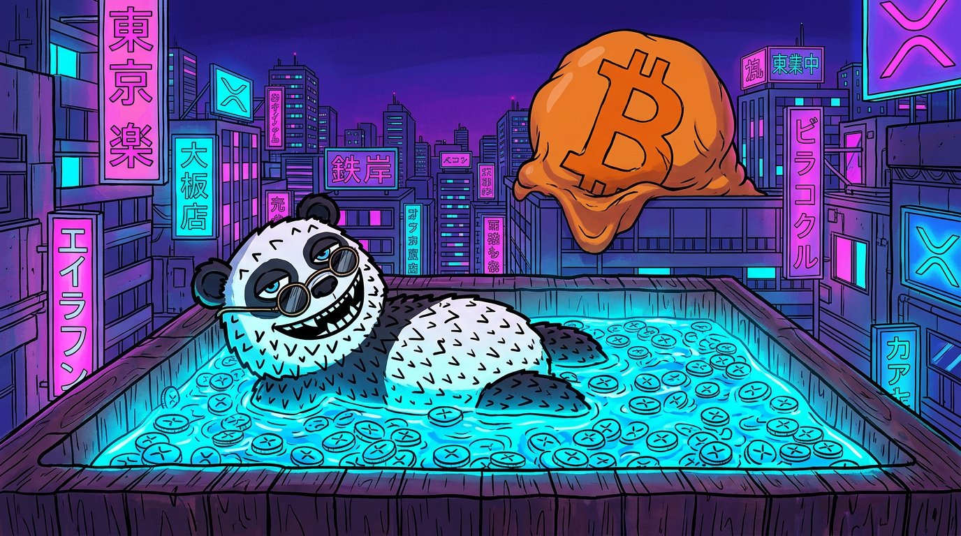 ROOFTOP XRP HOT TUB BTC MELTING IN THE SKY