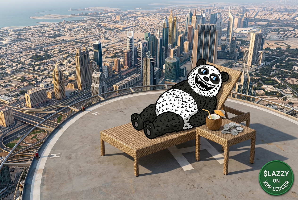 BURJ ROOFTOP CHILL DUBAI BELOW. XRP ABOVE.