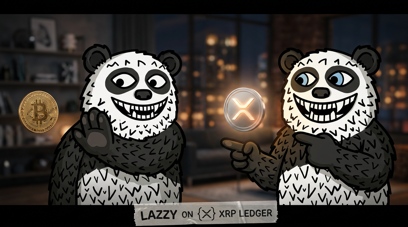 BITCOIN? NAH. $LAZZY ON XRP. ALWAYS.