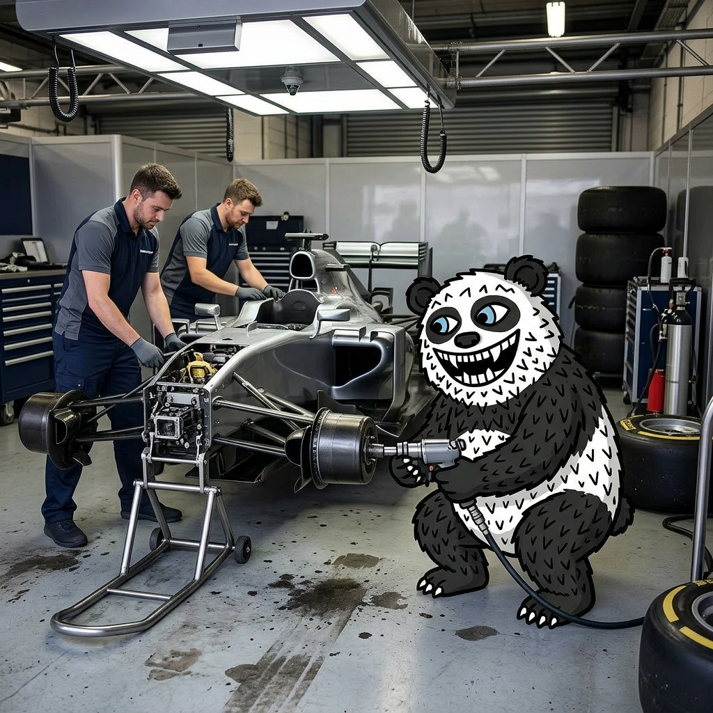 FASTEST PIT STOP IN F1 POWERED BY $LAZZY