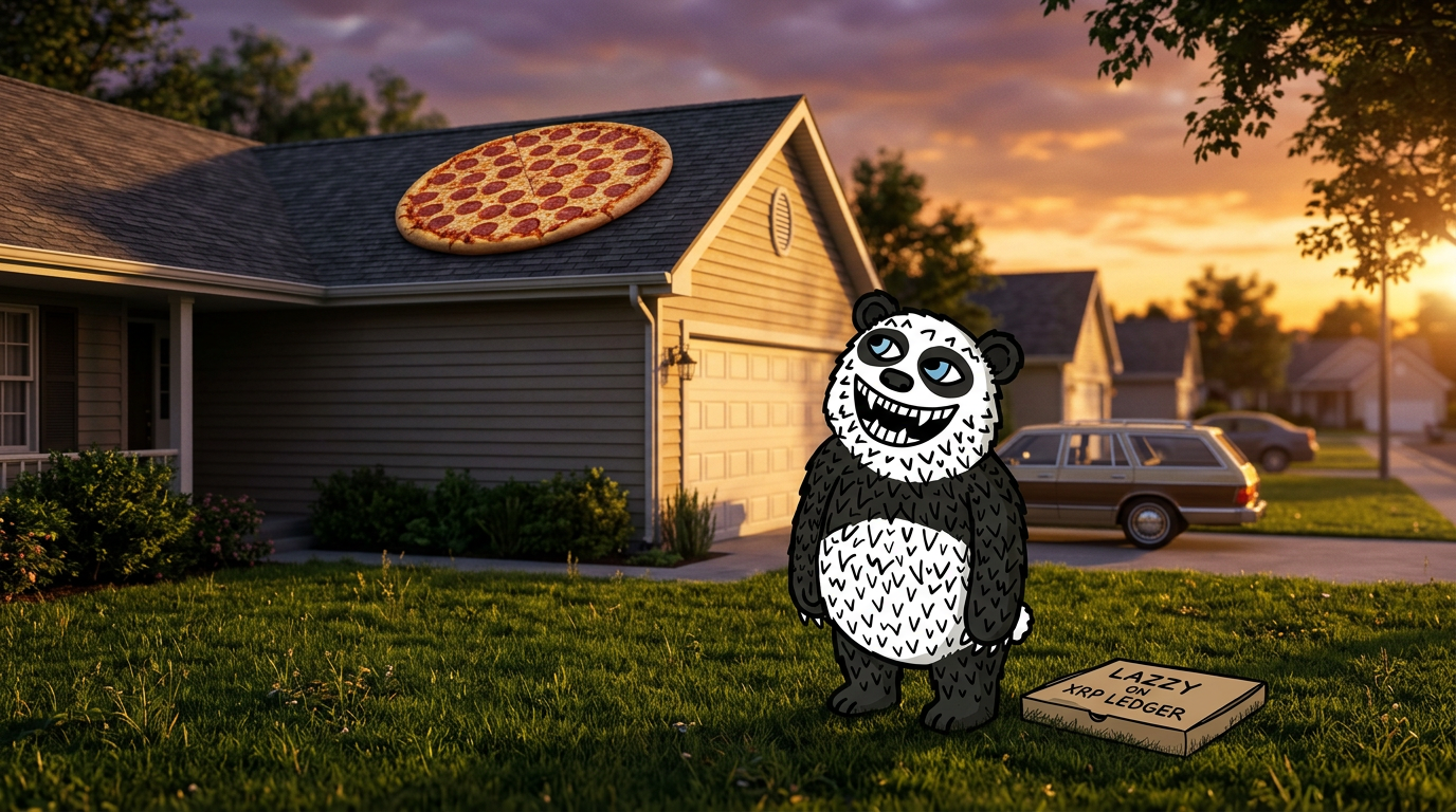 PIZZA ON THE ROOF XRP MOON GOT ME ACTING UP.