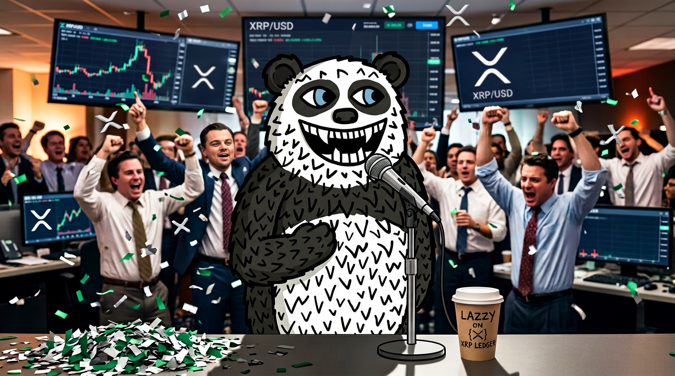 I'M NOT SELLING XRP CHEST-THUMPING TO THE MOON.