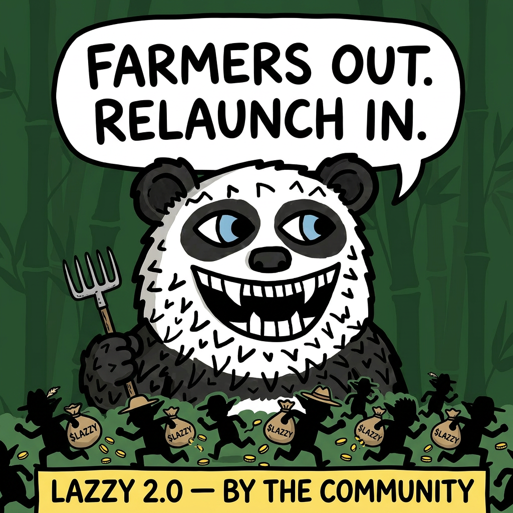 Lazzy Panda kicking farmers out — relaunch announcement